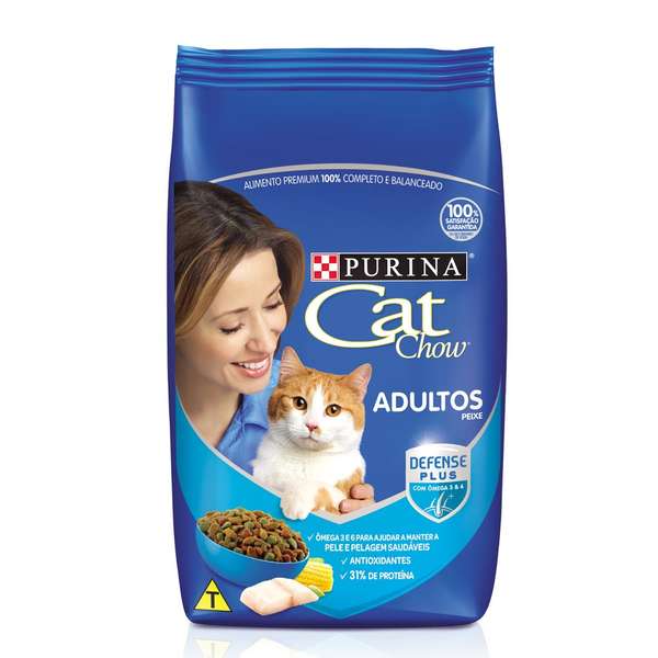 Cat Chow Adultos - Peixe